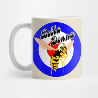 Wasp Mod Target Blue bella Donna Mug